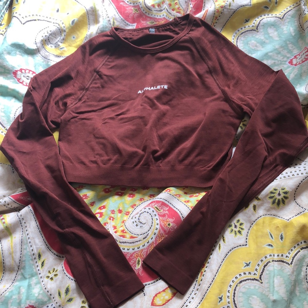 Alphalete amplify ls crop